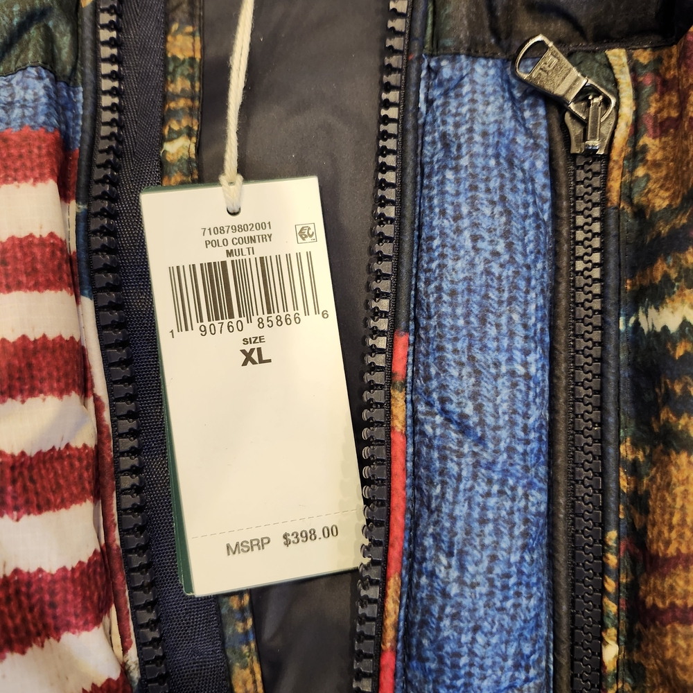 Men's Multicolor Patchwork Jacket - Picture 4 of 6